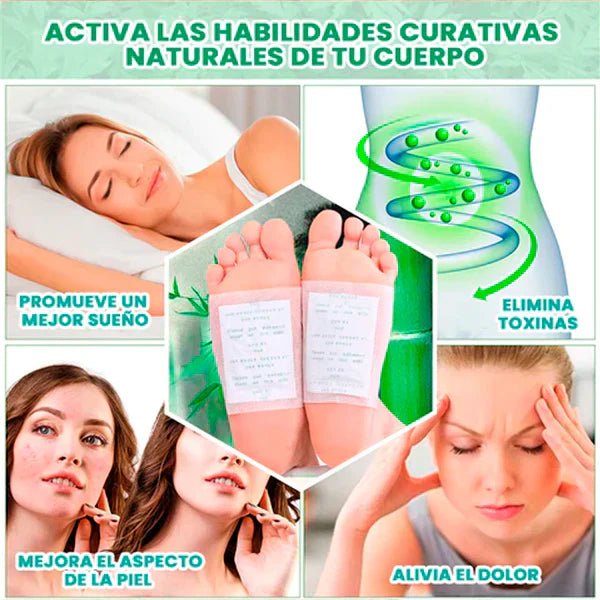 Parches Kinokis - Alivia Dolores y Desintoxica (30 unidades)